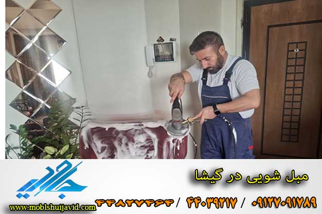 مبل شویی در گیشا